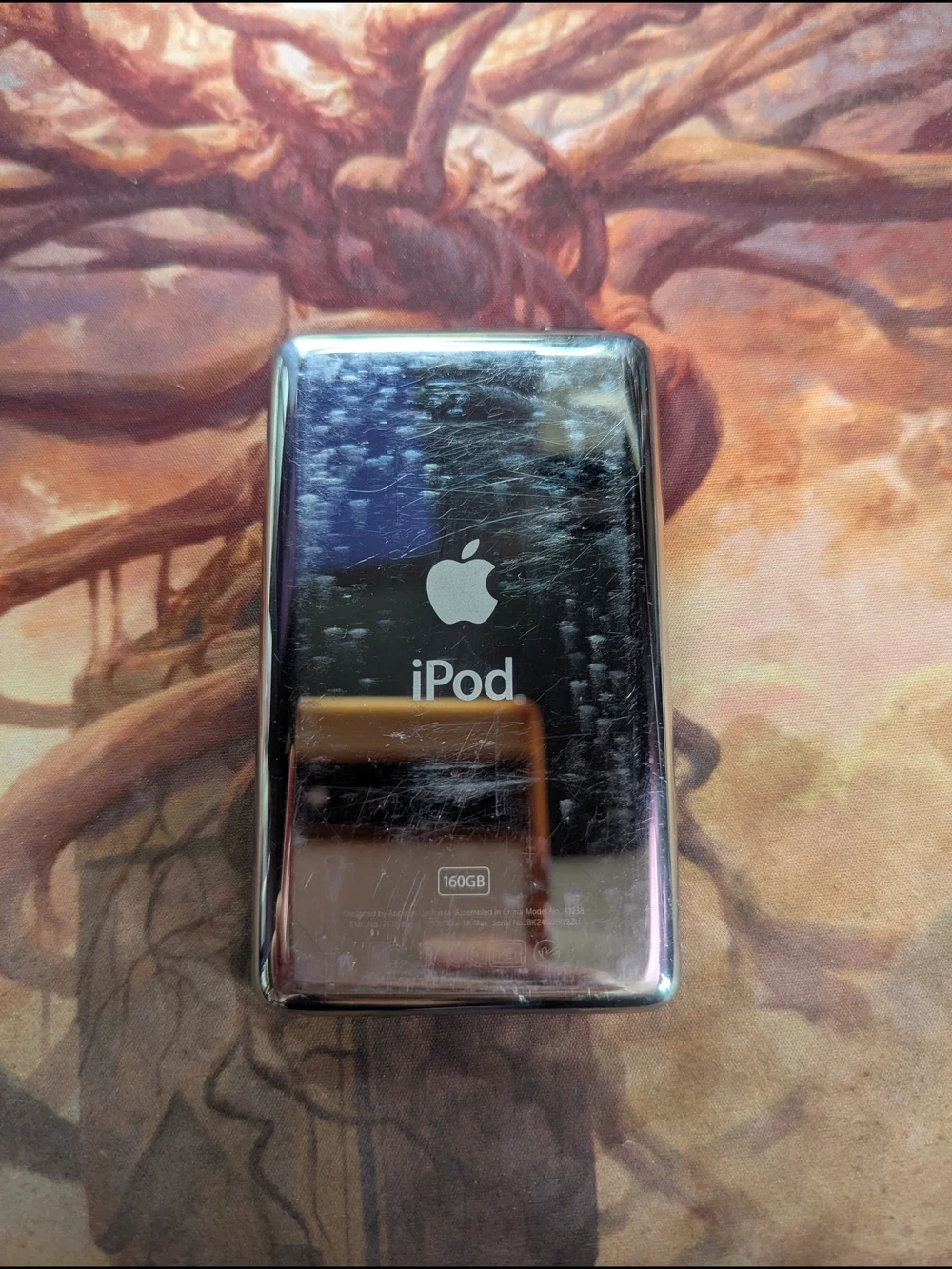 Apple's Finest iPod: iPod Classic 160GB Matte Black w/ Leather Case & USB Cable